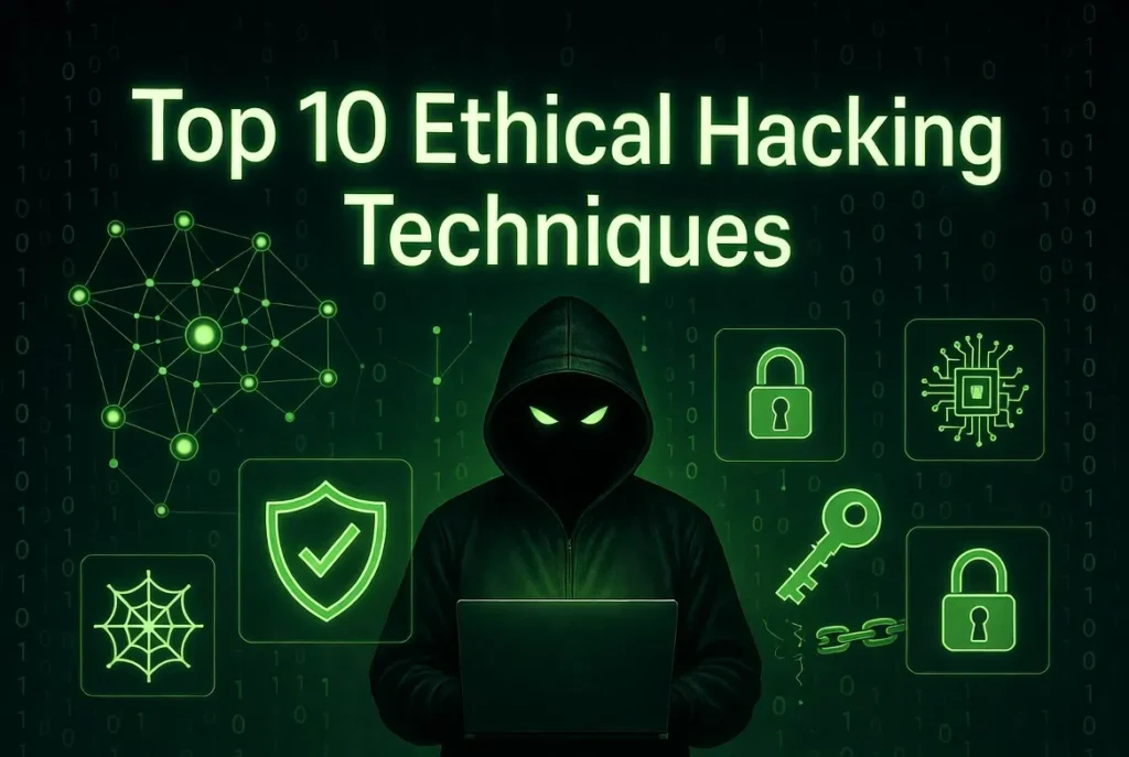 Top 10 Ethical Hacking Tecniques