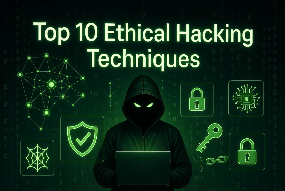 Top 10 Ethical Hacking Tecniques